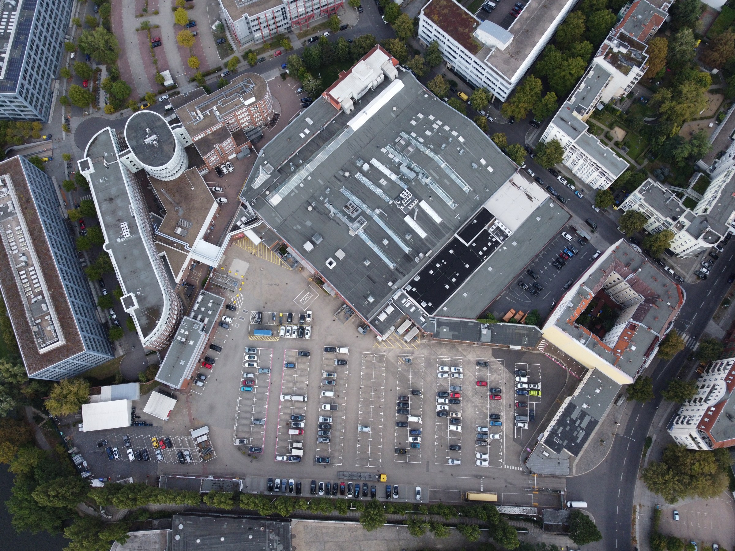 The site today, drone photo 08.09.2026